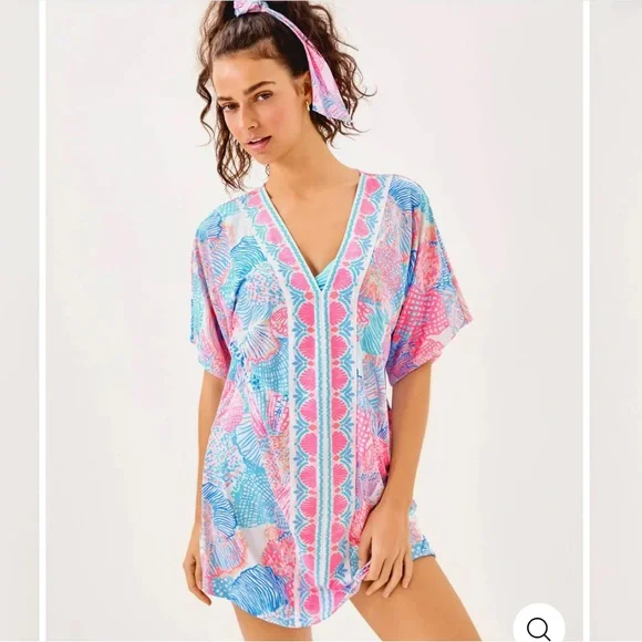 NWT Malachi V-neck Coverup Roar of the Seas - Picture 3 of 4
